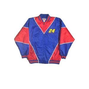 90s Nutmeg Jeff Gordon Nascar Jacket (MADE IN USA)